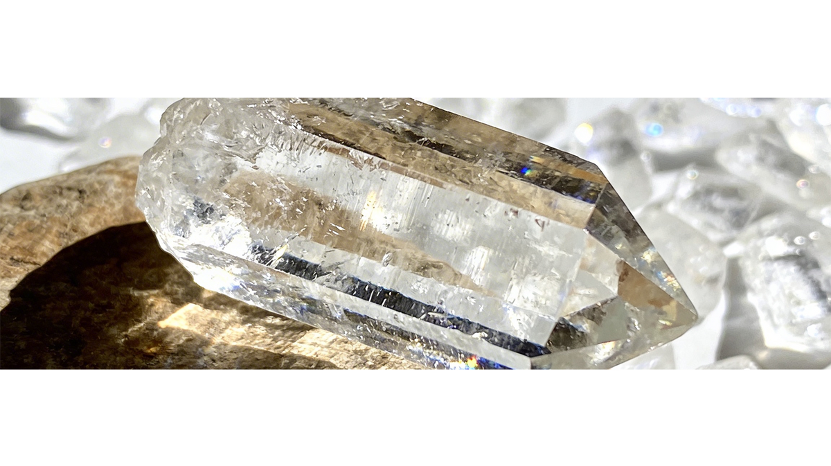 Himalayan Clear Quartz Crystal Bracelet
