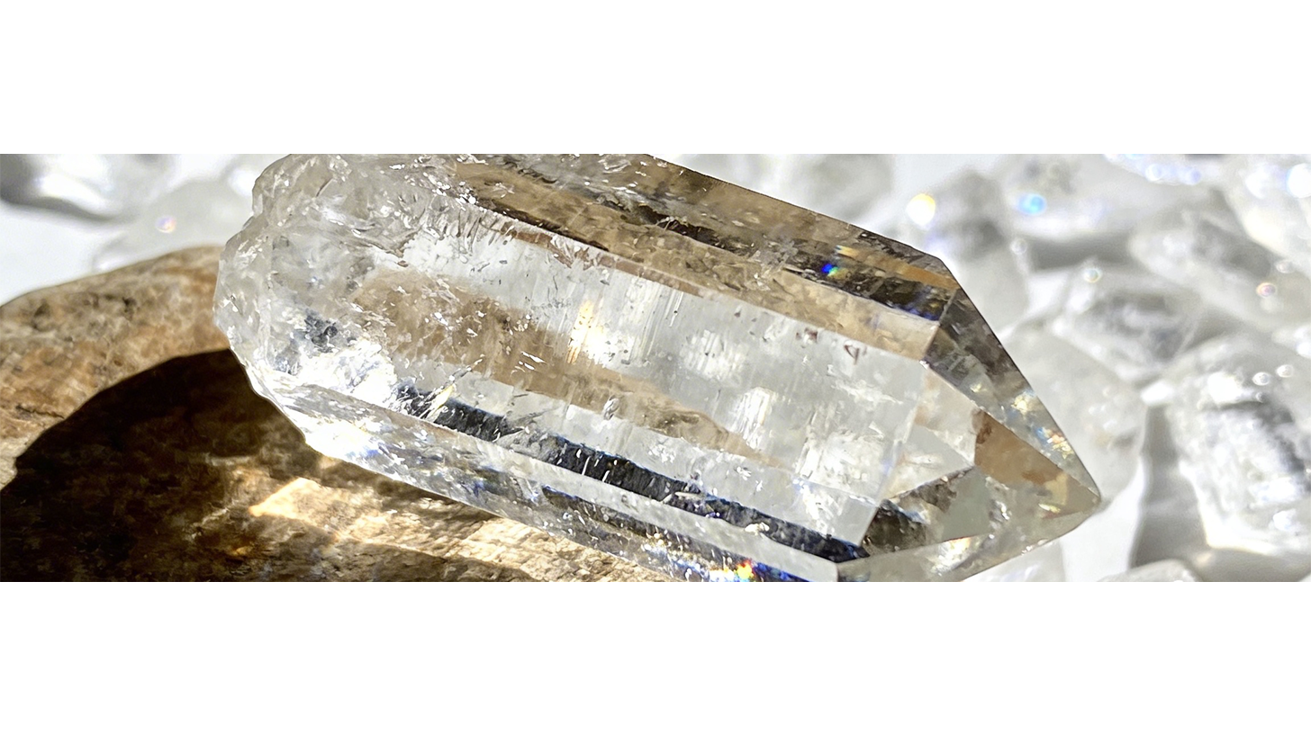 Himalayan Clear Quartz Crystal Bracelet