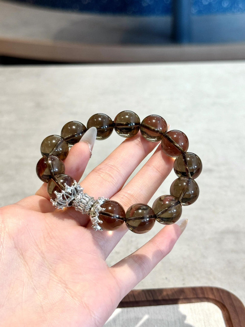 Handmade Smoky Quartz Bracelet | Classic Edition
