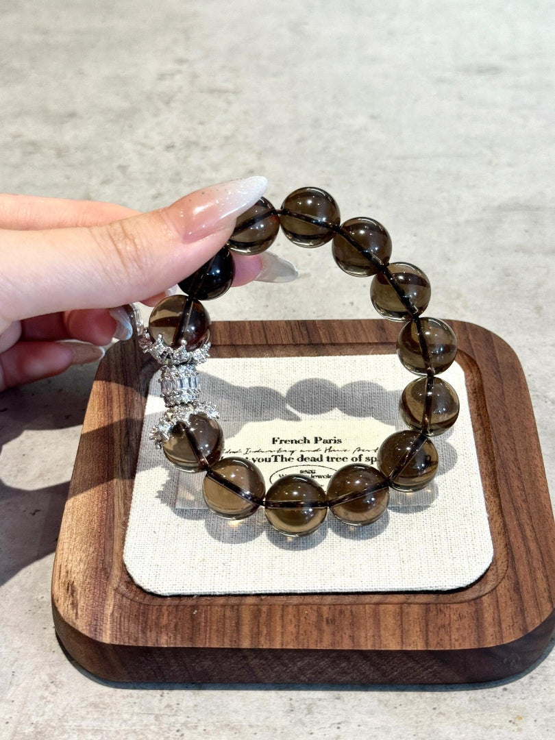 Handmade Smoky Quartz Bracelet | Classic Edition