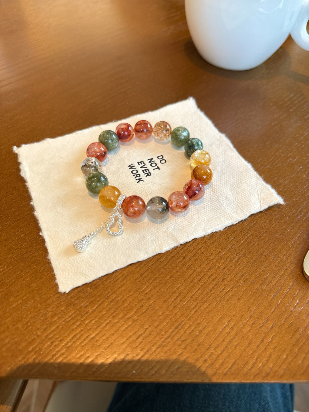 Beaded Citrine Bracelet | Festive Spectrum