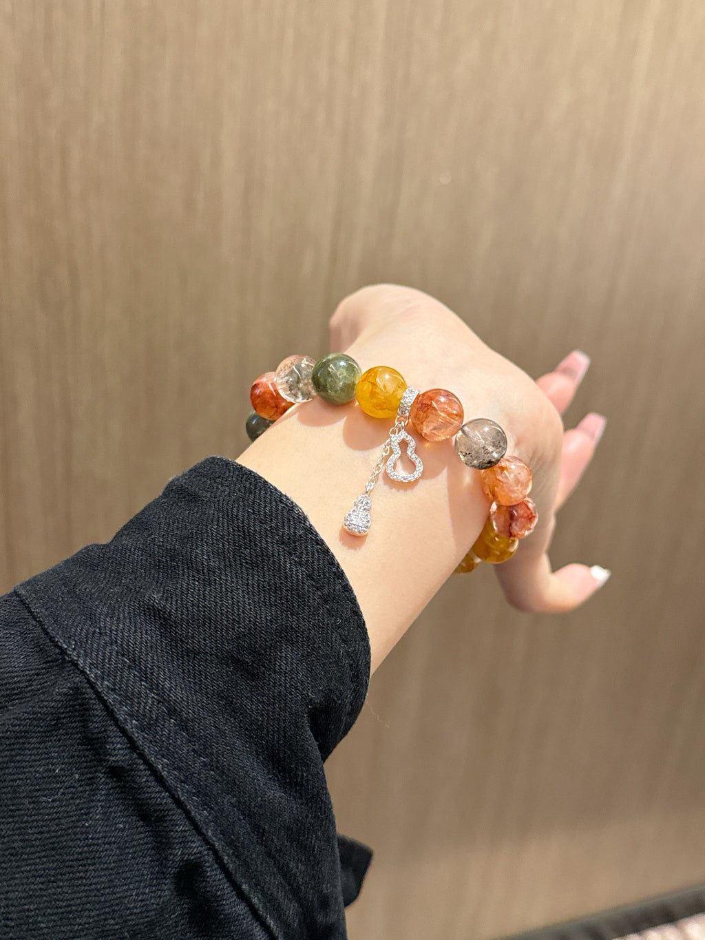 Beaded Citrine Bracelet | Festive Spectrum