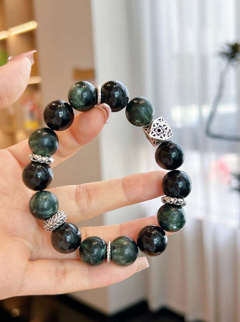 Green Phantom Quartz Bracelet | Deep Grove