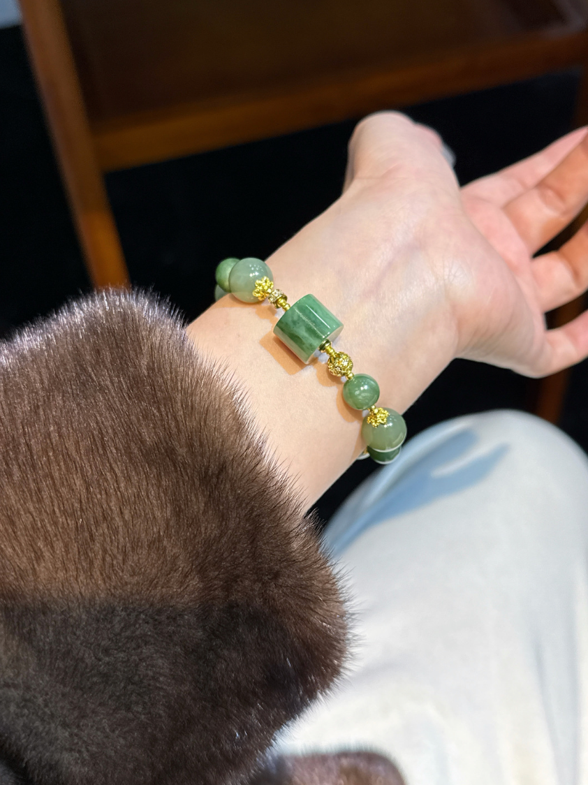 Jade and Citrine Bracelet | Jade Harvest