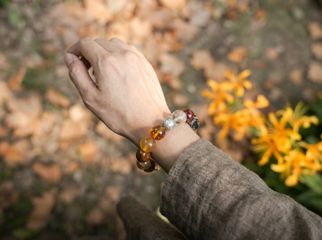 Tiger's Eye and Jasper Bracelet | Emberbank Field