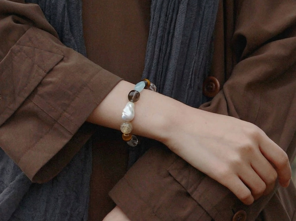 Handmade Pearl Bracelet | Orbit Harmony