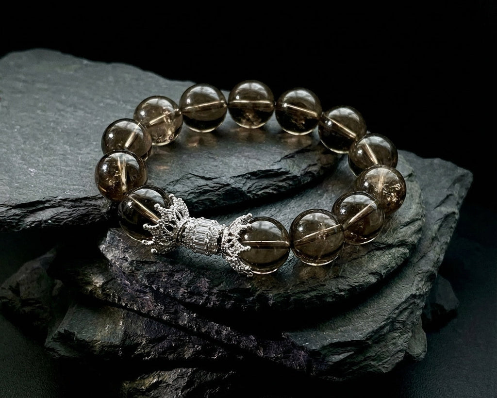 Handmade Smoky Quartz Bracelet | Classic Edition