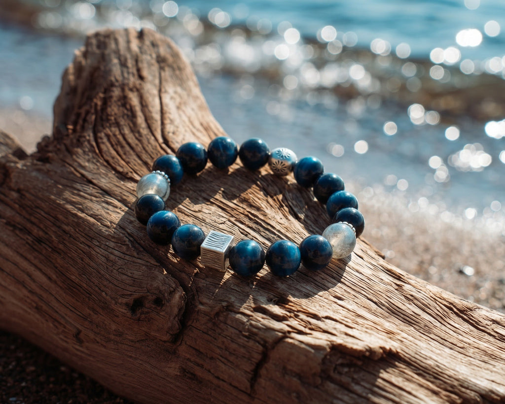 Blue Tiger's Eye Bracelet | Deep Ocean