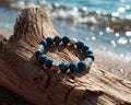 Blue Tiger's Eye Bracelet | Deep Ocean