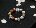 Gathered Pebble | Soft Mix Bead Bracelet