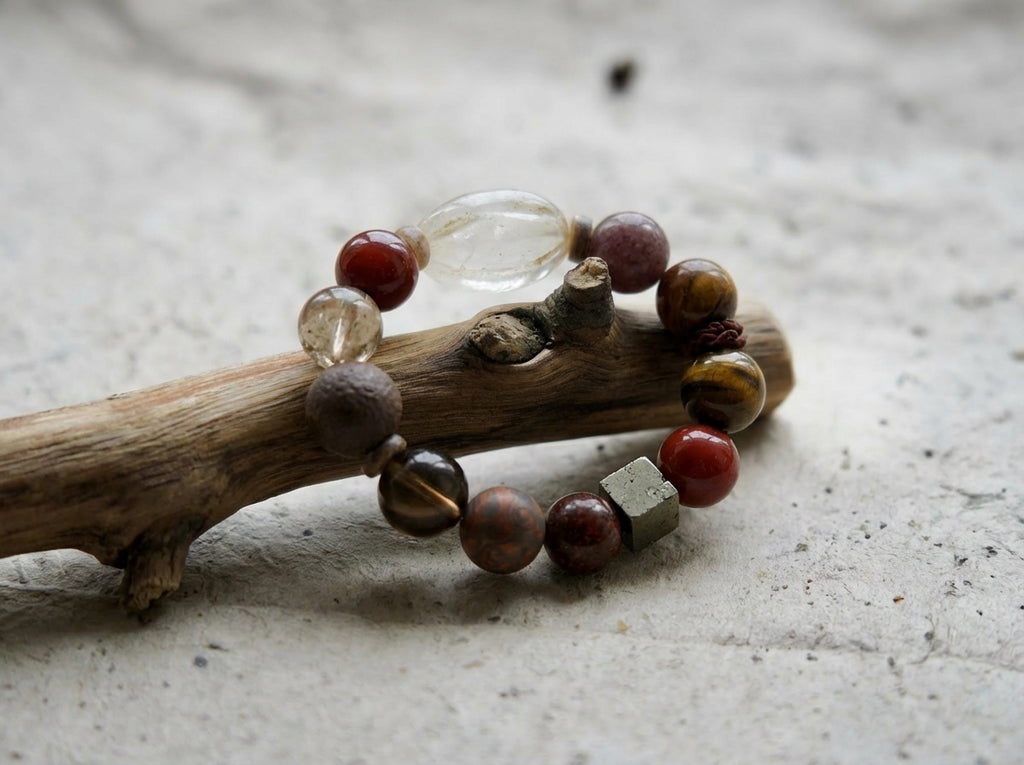 Faceted Agate Bracelet | Ember Relic
