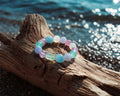 Faceted Aquamarine Bracelet | Pastel Orbit