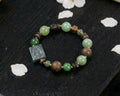 Green Aventurine and Sandalwood Bracelet | Fern Hollow