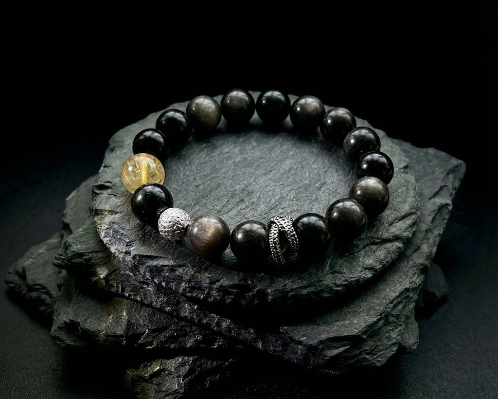 Obsidian Bracelet for Protection | Dragon Power