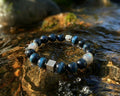 Blue Tiger's Eye Bracelet | Deep Ocean