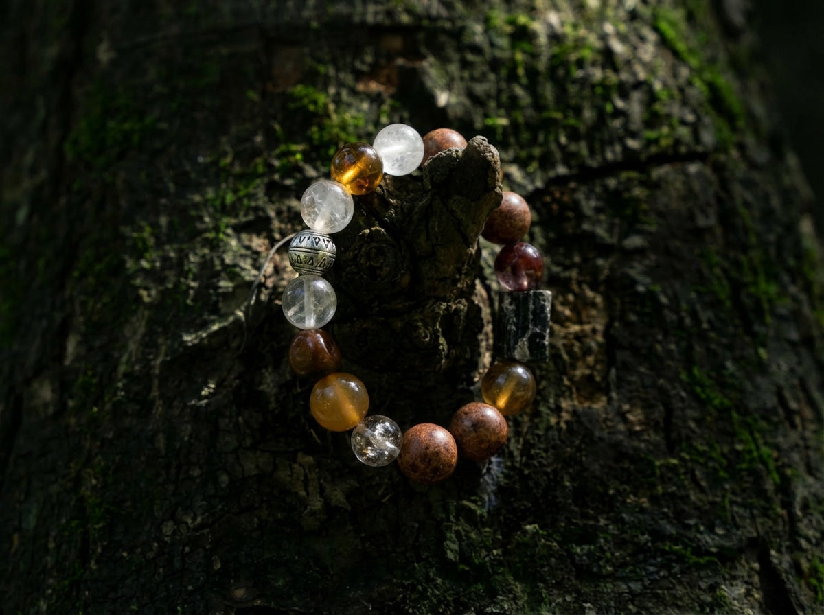Tiger's Eye and Jasper Bracelet | Emberbank Field