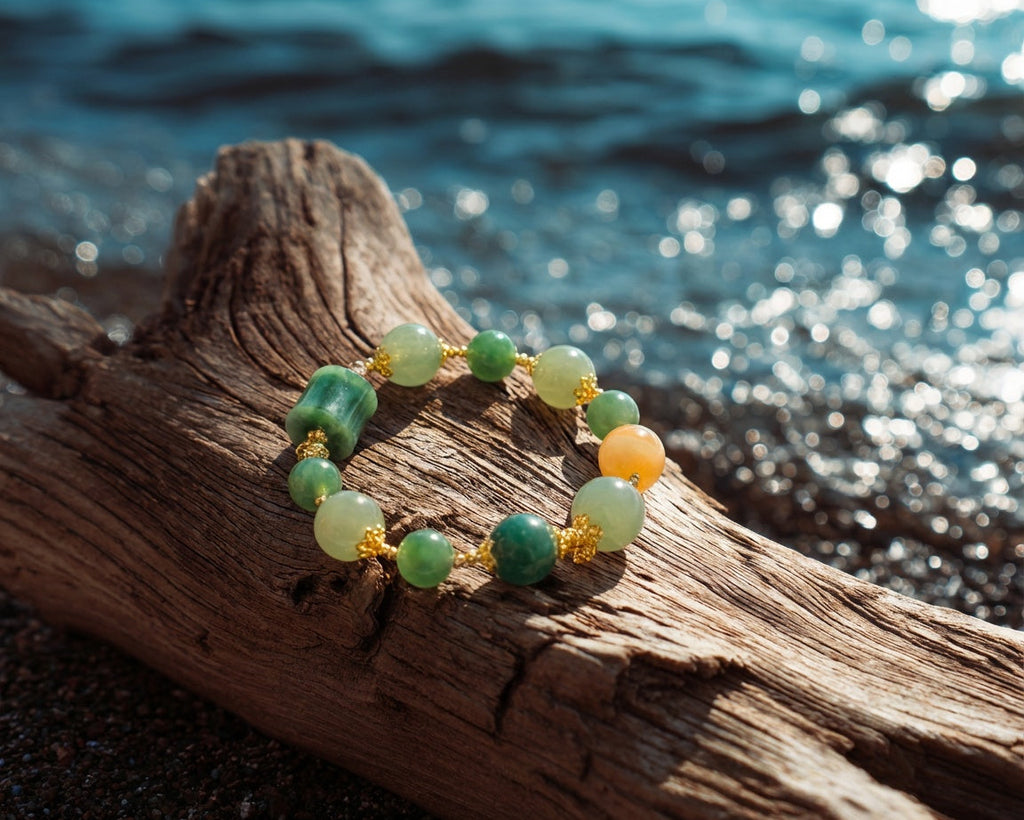Jade and Citrine Bracelet | Jade Harvest