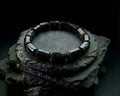 Minimalist Black Tourmaline Bracelet | Iron Silence