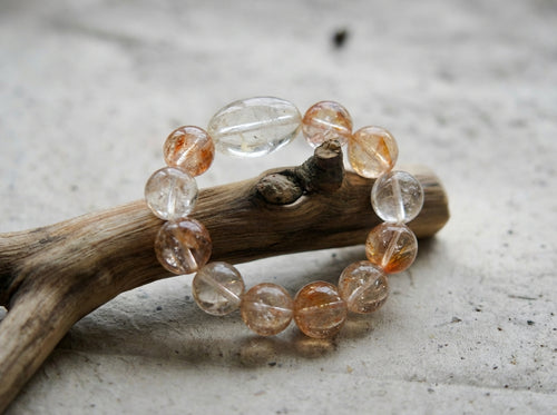 Amber Current | Sunlit Mineral Bracelet