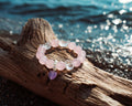 Rose Quartz Bracelet for Love | Petal Oath