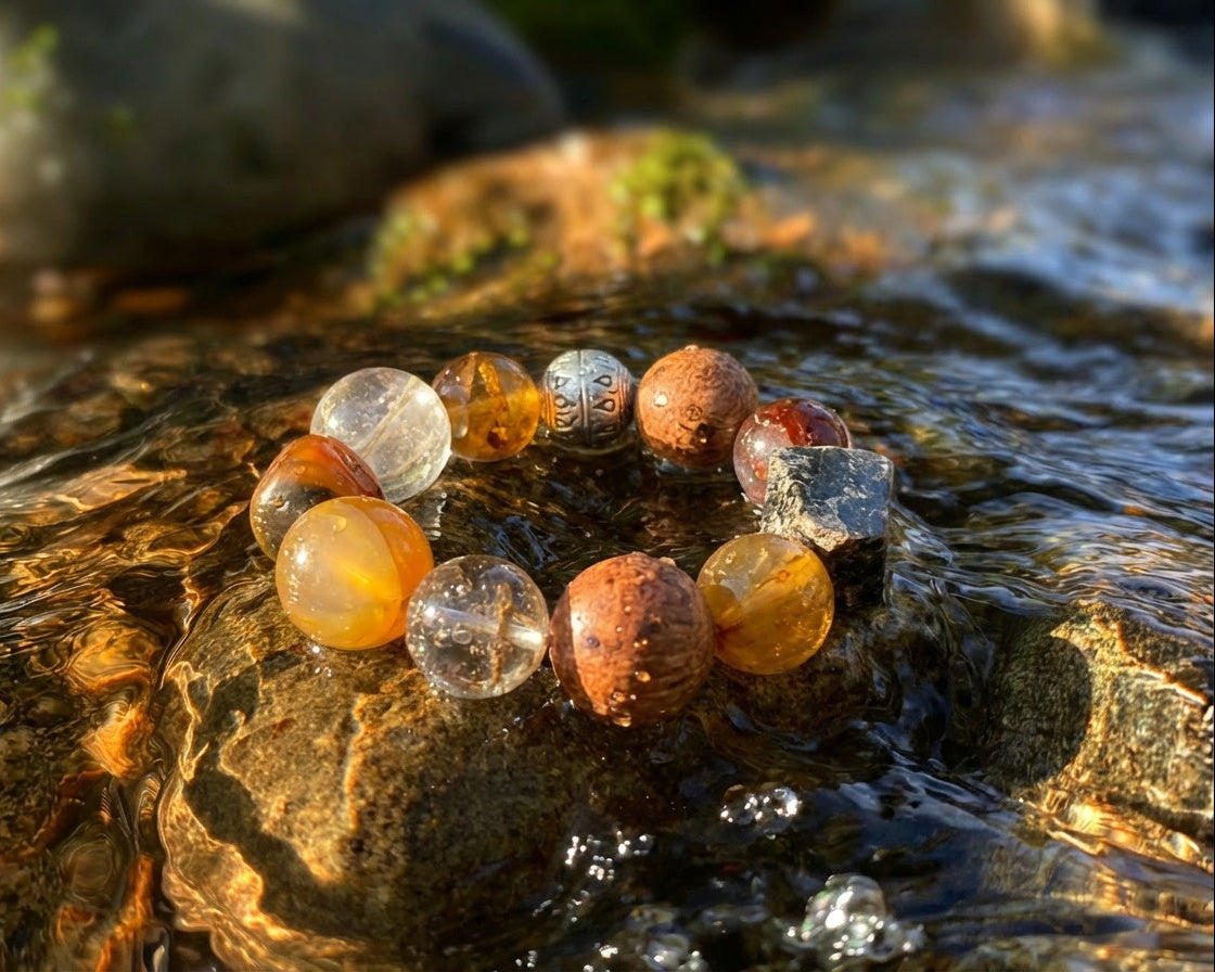 Tiger's Eye and Jasper Bracelet | Emberbank Field