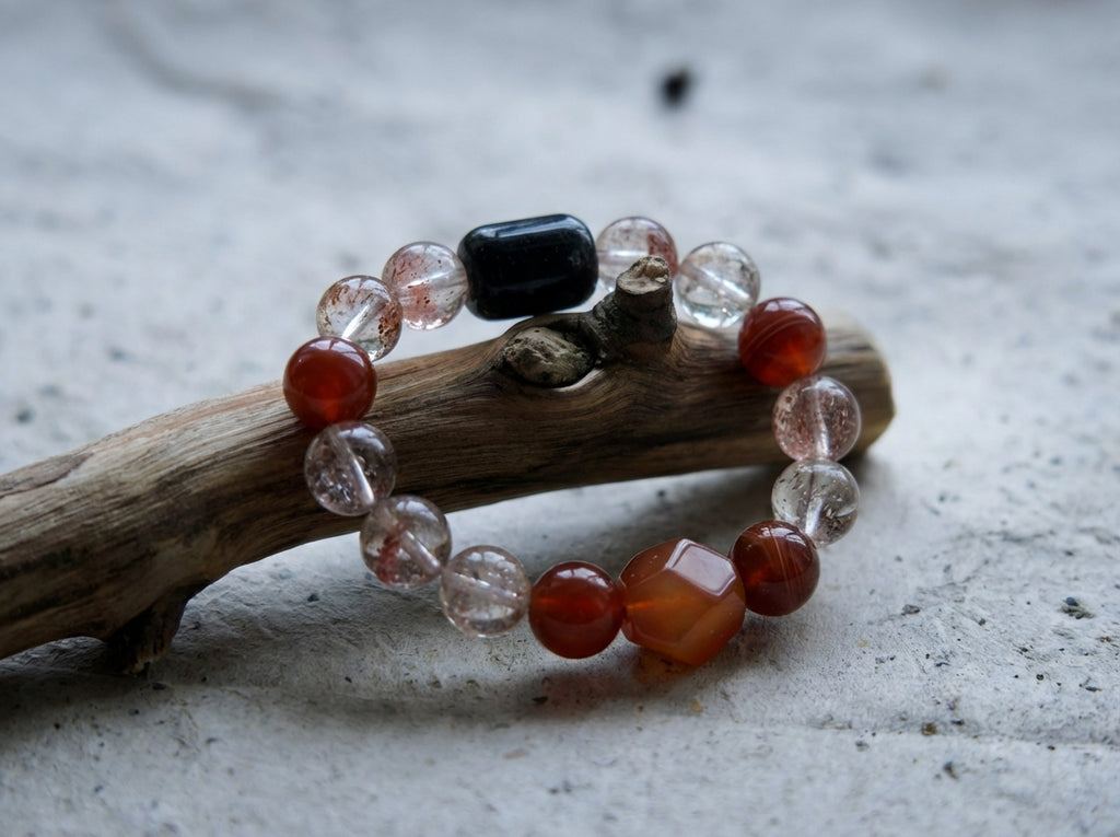 Handmade Agate Bracelet | Solar Drift